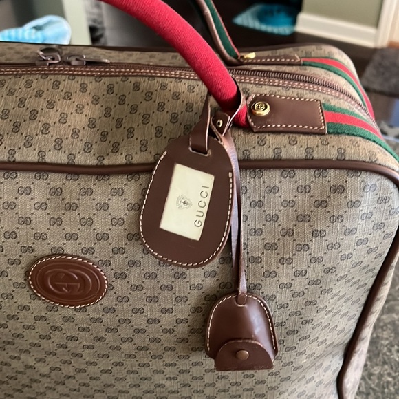 AUTHENTIC RARE💗 PRISTINE🔥🔥GUCCI CARRY ON/WEEKENDER💗W/COA💗💗💗 - Picture 4 of 17